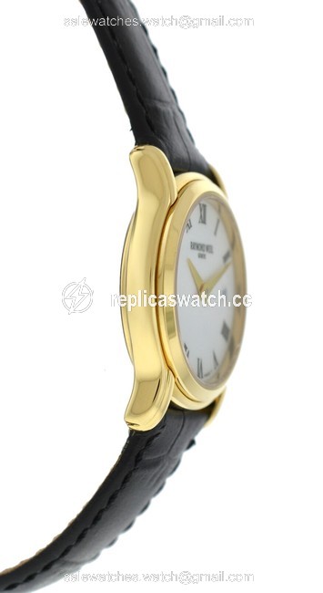 Raymond Weil Gold Ladies Traditon 5369-p-00300 Steel 24mm Quartz Watch Raymond Weil Gold Ladies Traditon 5369-p-00300 Steel 24mm Quartz Watch