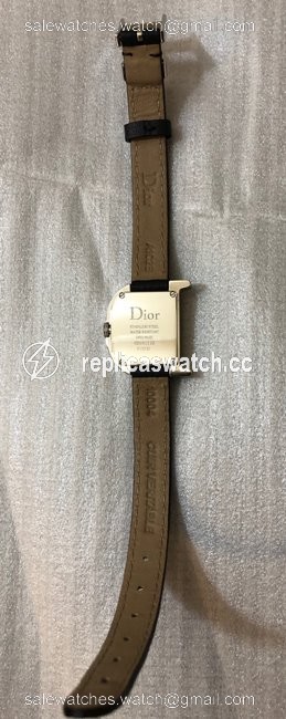 Dior Black/Leather D Watch Dior Black/Leather D Watch