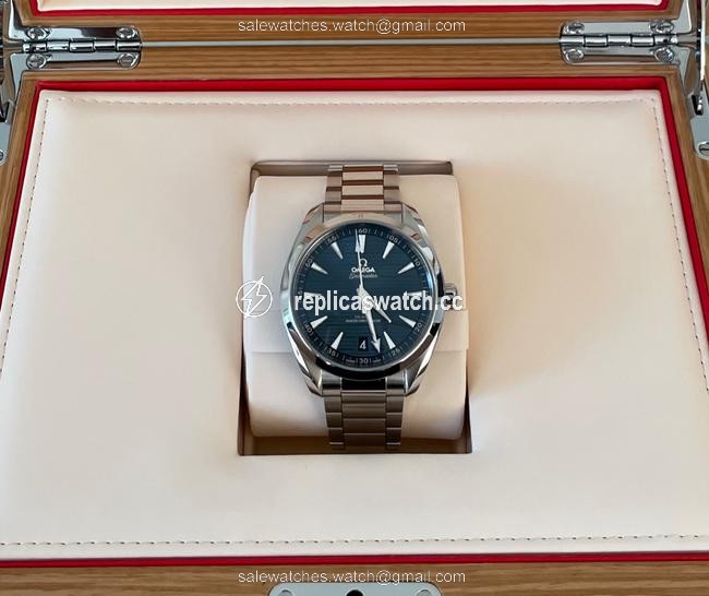 Omega Blue Dial Seamaster Aqua Terra 41mm Watch Omega Blue Dial Seamaster Aqua Terra 41mm Watch