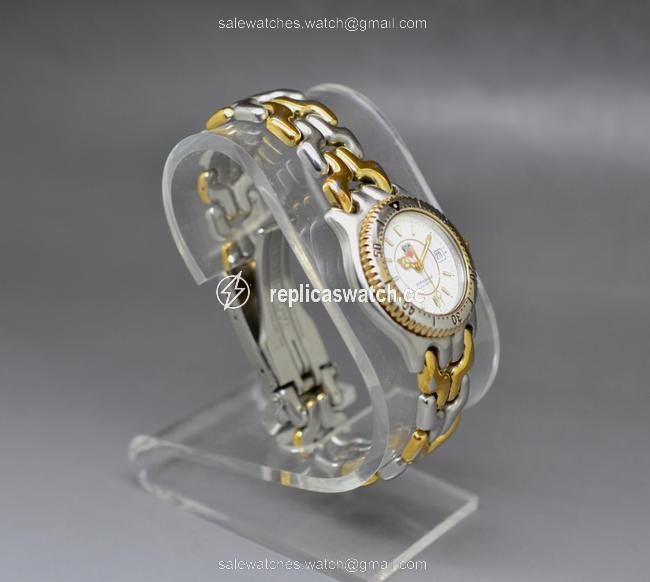 TAG Heuer Mens Professional Gold Plated and Stainless Steel Pre-owned Watch TAG Heuer Mens Professional Gold Plated and Stainless Steel Pre-owned Watch