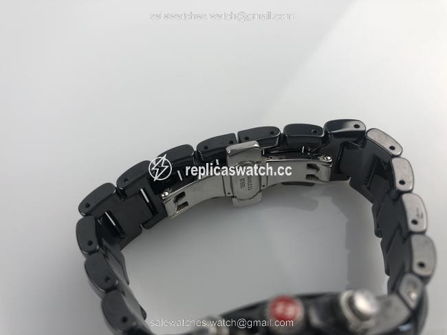Michele Black Tahitian Watch Michele Black Tahitian Watch