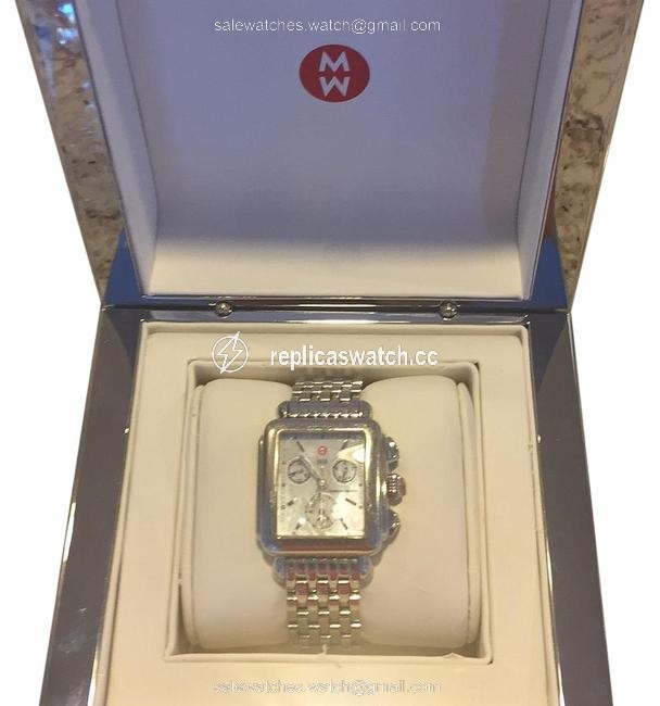 Michele Stainless Deco Watch Michele Stainless Deco Watch