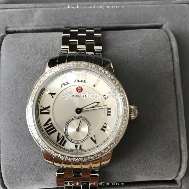 Michele Silver Harbor Dial Mww28a000001 Watch Michele Silver Harbor Dial Mww28a000001 Watch