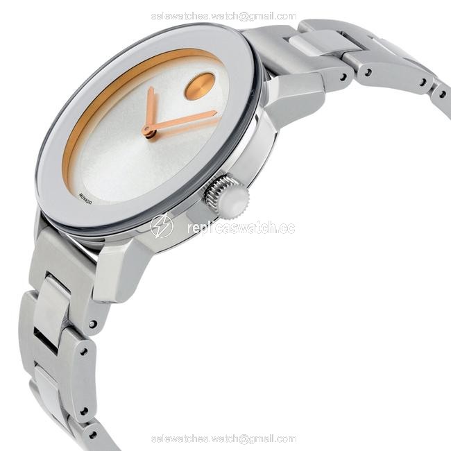 Movado Silver Bold 3600084 Stainless Bracelet Womens Watch Movado Silver Bold 3600084 Stainless Bracelet Womens Watch