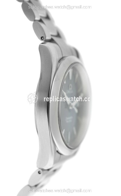 Omega Silver Aquaterra Seamaster 2518.80 Mens Midsize 36mm Steel Quartz Watch Omega Silver Aquaterra Seamaster 2518.80 Mens Midsize 36mm Steel Quartz Watch