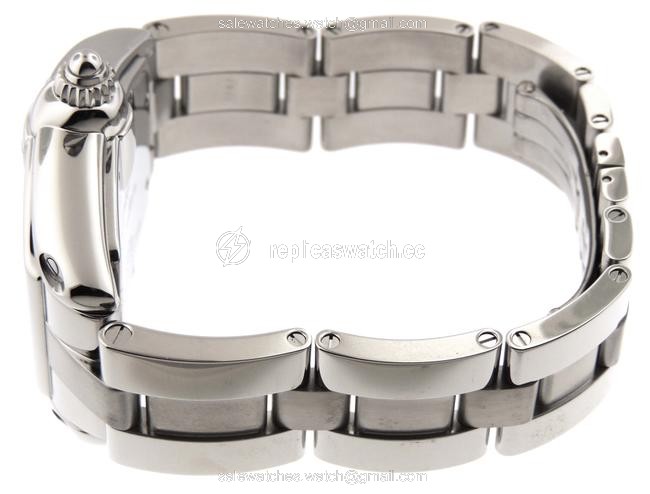 Cartier Silver Mint Men Roadster Large Ss 2510 Dial Date Watch Cartier Silver Mint Men Roadster Large Ss 2510 Dial Date Watch