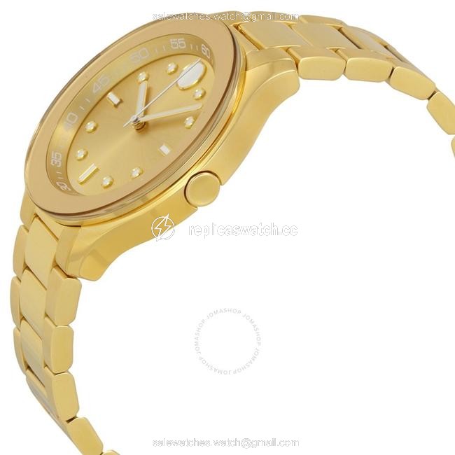 Movado Gold Stainless Bracelet Midsize Womens 3600416 Watch Movado Gold Stainless Bracelet Midsize Womens 3600416 Watch