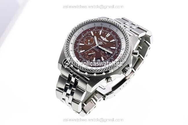 Breitling Stainless Steel with Bronze Dial Bentley Motors A25363 49mm Watch Breitling Stainless Steel with Bronze Dial Bentley Motors A25363 49mm Watch
