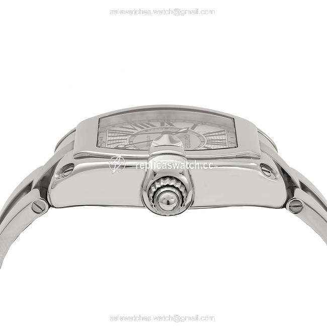 Cartier Stainless Steel with Silver Dial Roman Roadster W62032x6 43mm Numerals Watch Cartier Stainless Steel with Silver Dial Roman Roadster W62032x6 43mm Numerals Watch