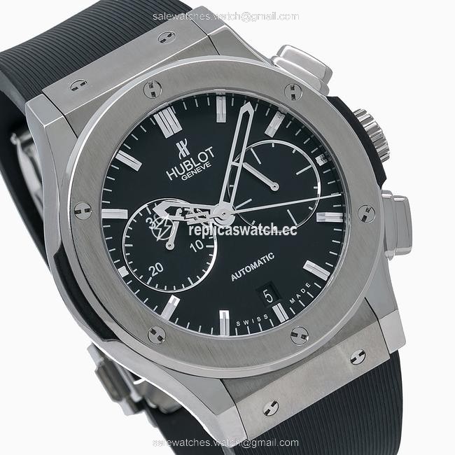 Hublot Black Classic Fusion Chronograph 541.nx. 42mm Dial Watch Hublot Black Classic Fusion Chronograph 541.nx. 42mm Dial Watch