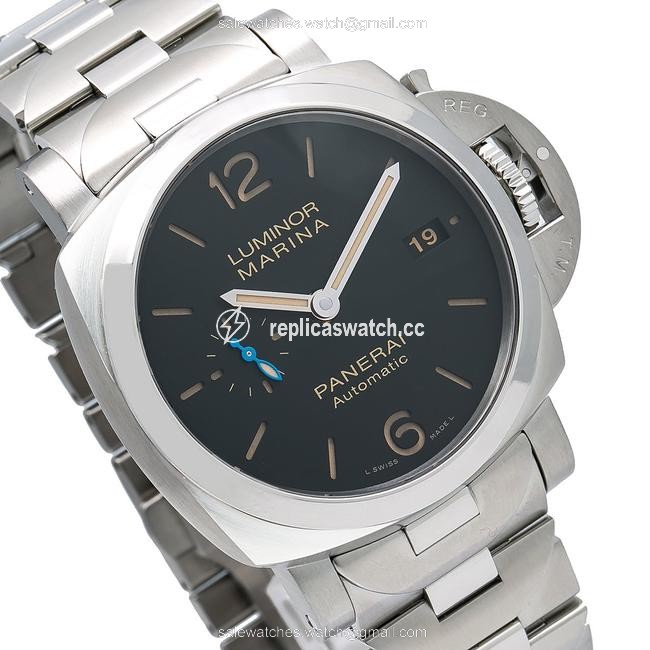 Panerai Black Luminor Marina 1950 3 Days Pam00722 42mm Dial Watch Panerai Black Luminor Marina 1950 3 Days Pam00722 42mm Dial Watch