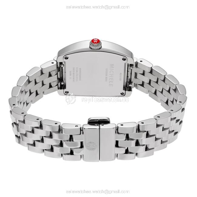 Michele Stainless Mww02a000602 Urban Mini Dial Ladies 30mm Watch Michele Stainless Mww02a000602 Urban Mini Dial Ladies 30mm Watch