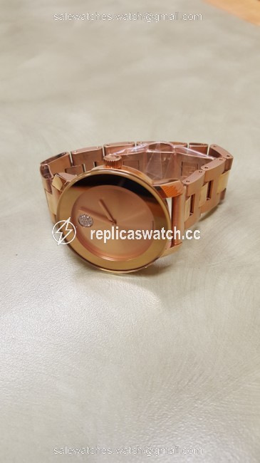 Movado Rose Gold Stainless Bracelet Crystal 3600086 Watch Movado Rose Gold Stainless Bracelet Crystal 3600086 Watch