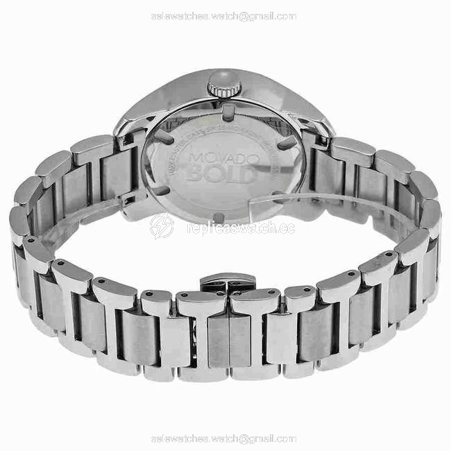 Movado Silver Tone Roman Bold Numerals Ladies Watch Movado Silver Tone Roman Bold Numerals Ladies Watch