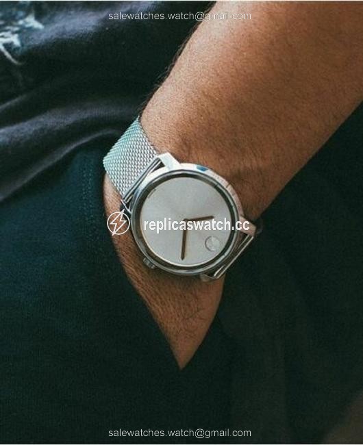 Movado Silver Bold Dial Stainless Steel Mesh Mens 3600260 Watch Movado Silver Bold Dial Stainless Steel Mesh Mens 3600260 Watch