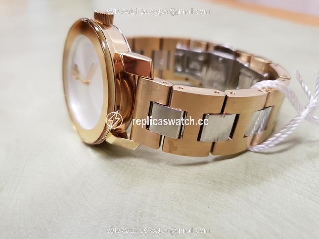 Movado Silver Bold Two Tone 3600129 Stainless Watch Movado Silver Bold Two Tone 3600129 Stainless Watch