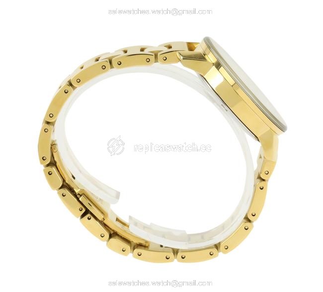 Movado Gold Stainless Crystal Dot Midsize 3600104 Watch Movado Gold Stainless Crystal Dot Midsize 3600104 Watch