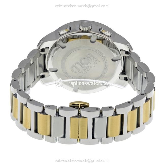 Movado Silver / Gold Chronograph 3600280 Watch Movado Silver / Gold Chronograph 3600280 Watch