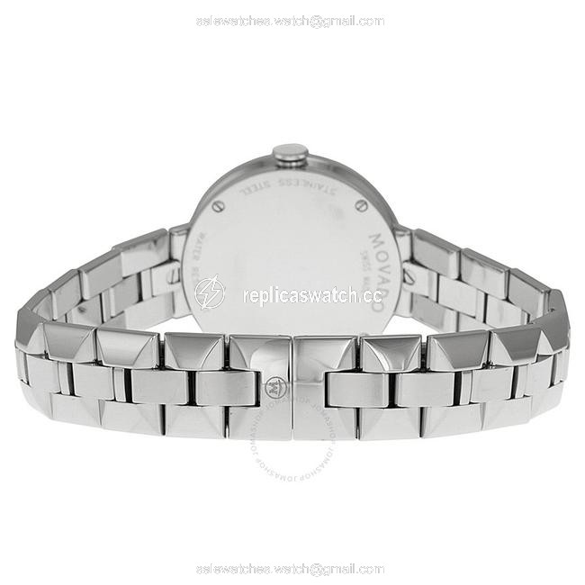 Movado Silver Sapphire Series Diamond Mirror Dial Swiss Quartz Ladies Watch Movado Silver Sapphire Series Diamond Mirror Dial Swiss Quartz Ladies Watch