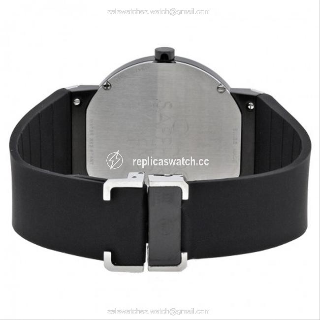 Movado Black Sapphire Synergy Rubber Mens Watch Movado Black Sapphire Synergy Rubber Mens Watch