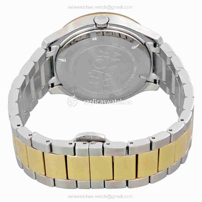 Movado Two Tone Bold Diot Marker Gold Stainless Steel Quartz Round Ladies Watch Movado Two Tone Bold Diot Marker Gold Stainless Steel Quartz Round Ladies Watch
