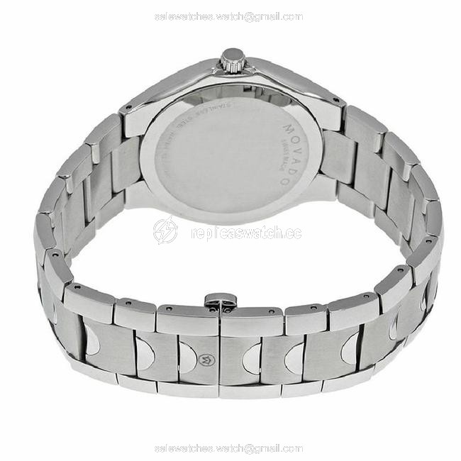 Movado Silver 0606378 Luno Museum Quartz Mens Watch Movado Silver 0606378 Luno Museum Quartz Mens Watch
