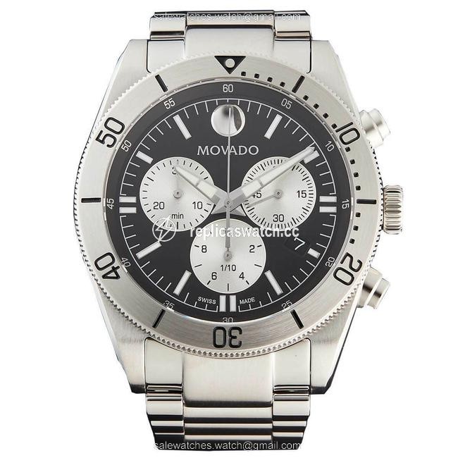 Movado Silver 0607439 Sport Mens Watch Movado Silver 0607439 Sport Mens Watch