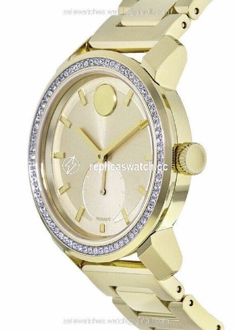 Movado Gold 3600416 Womens Quartz Womens Watch Movado Gold 3600416 Womens Quartz Womens Watch