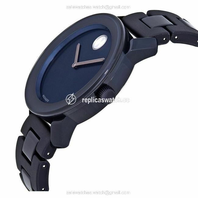 Movado Blue 3600444 Mens Bold Quartz Watch Movado Blue 3600444 Mens Bold Quartz Watch