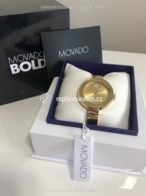 Movado Gold Womens Swiss Ion-plated 34mm 3600201 Watch Movado Gold Womens Swiss Ion-plated 34mm 3600201 Watch