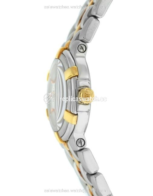 Maurice Lacroix Silver Gold New Lady Calypso Ca1102-ps105-110 Steel Watch Maurice Lacroix Silver Gold New Lady Calypso Ca1102-ps105-110 Steel Watch