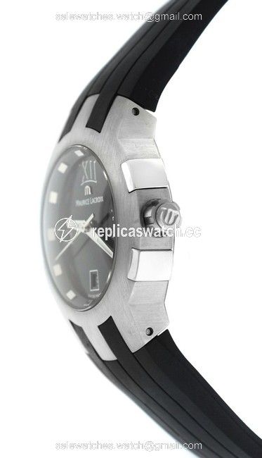 Maurice Lacroix Silver New Lady Milestone Ms1013-ss001-310 Steel Quartz Watch Maurice Lacroix Silver New Lady Milestone Ms1013-ss001-310 Steel Quartz Watch