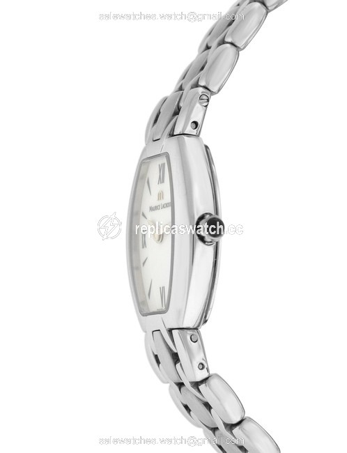 Maurice Lacroix Silver New Lady Selena Se4012-ss002-110 Steel Quartz Watch Maurice Lacroix Silver New Lady Selena Se4012-ss002-110 Steel Quartz Watch