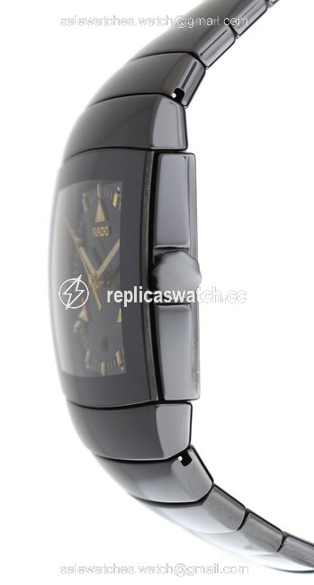 Rado Black New Unisex Sintra R13724172 Ceramic 32mm Date Quartz Watch Rado Black New Unisex Sintra R13724172 Ceramic 32mm Date Quartz Watch