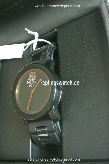 Movado Black Bold 42mm Dial Polyurethane Watch Movado Black Bold 42mm Dial Polyurethane Watch