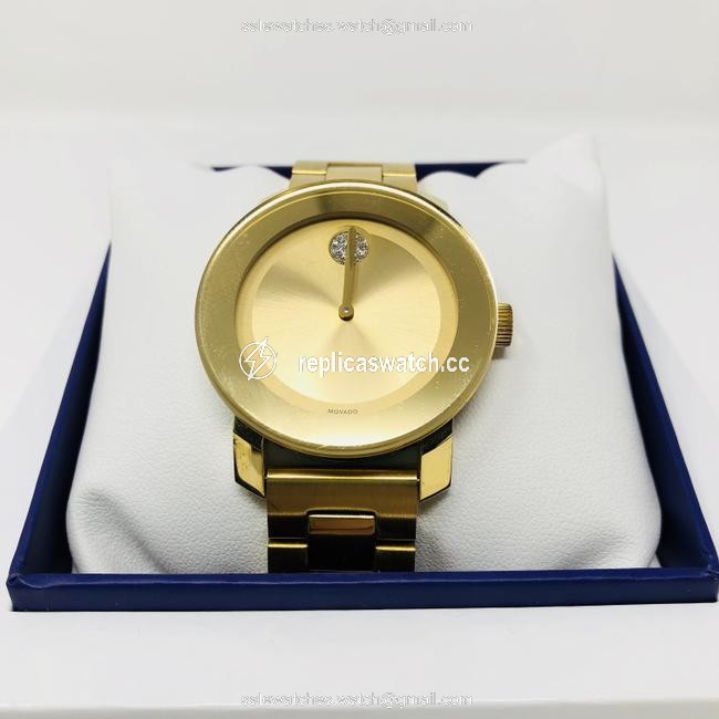Movado Gold Crystal Marker 36mm Watch Movado Gold Crystal Marker 36mm Watch