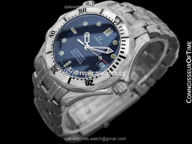 Omega Blue Seamaster Midsize 300m Professional Diver (James Bond Style) St Watch Omega Blue Seamaster Midsize 300m Professional Diver (James Bond Style) St Watch