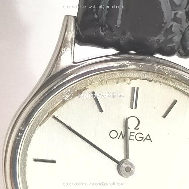 Omega Silver & Black Deville 591.0022 Watch Omega Silver & Black Deville 591.0022 Watch