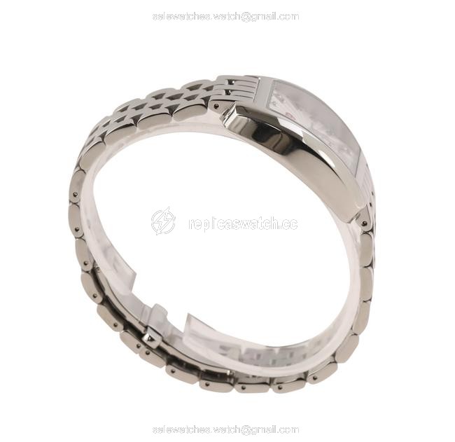 Michele Silver Urban Mini Diamond Dial Watch Michele Silver Urban Mini Diamond Dial Watch