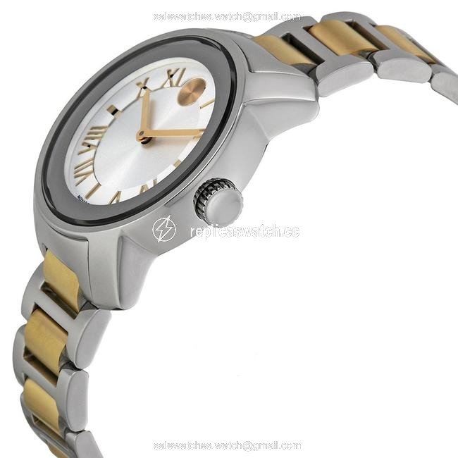 Movado Gold / Silver Two Tone Stainless Steel 3600245 Watch Movado Gold / Silver Two Tone Stainless Steel 3600245 Watch