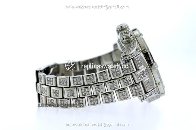 Breitling W Super Avenger A13370 12ct Diamond W/ Appraisal Watch Breitling W Super Avenger A13370 12ct Diamond W/ Appraisal Watch