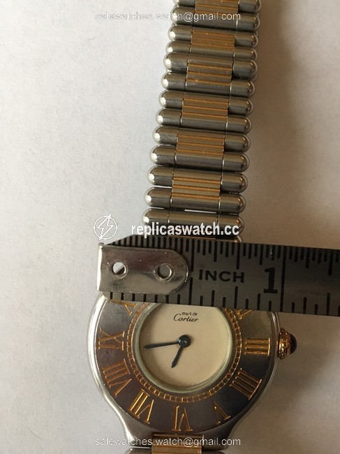Cartier Stainless 21 18kt Yellow Gold and Steel Watch Cartier Stainless 21 18kt Yellow Gold and Steel Watch