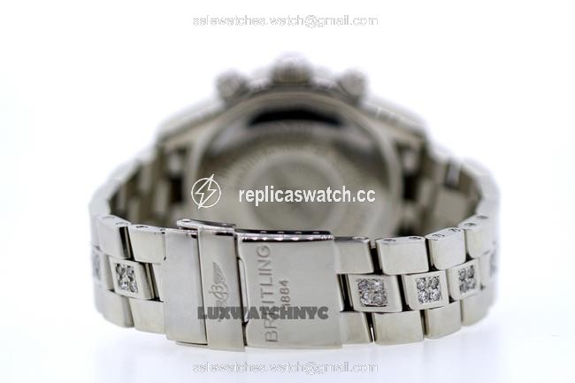 Breitling 6ct Mens 2-tone Chronographe with Appraisal Watch Breitling 6ct Mens 2-tone Chronographe with Appraisal Watch