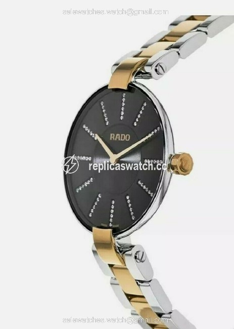 Rado Gold/Silver Two Tone R22850713 Womens Watch Rado Gold/Silver Two Tone R22850713 Womens Watch