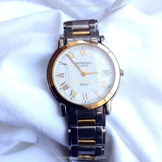 Raymond Weil Silver/Gold Geneve Saxo Price Reduced Watch Raymond Weil Silver/Gold Geneve Saxo Price Reduced Watch