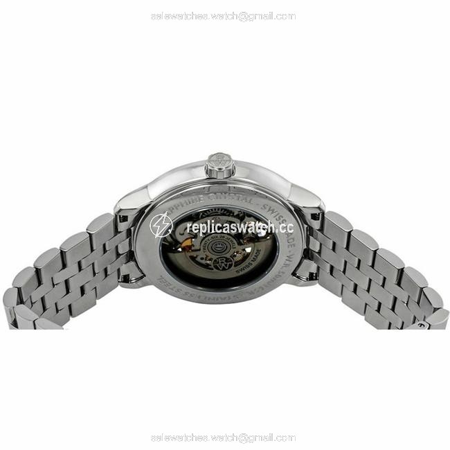 Raymond Weil Silver 2215-st-65001 Mens Maestro Watch Raymond Weil Silver 2215-st-65001 Mens Maestro Watch