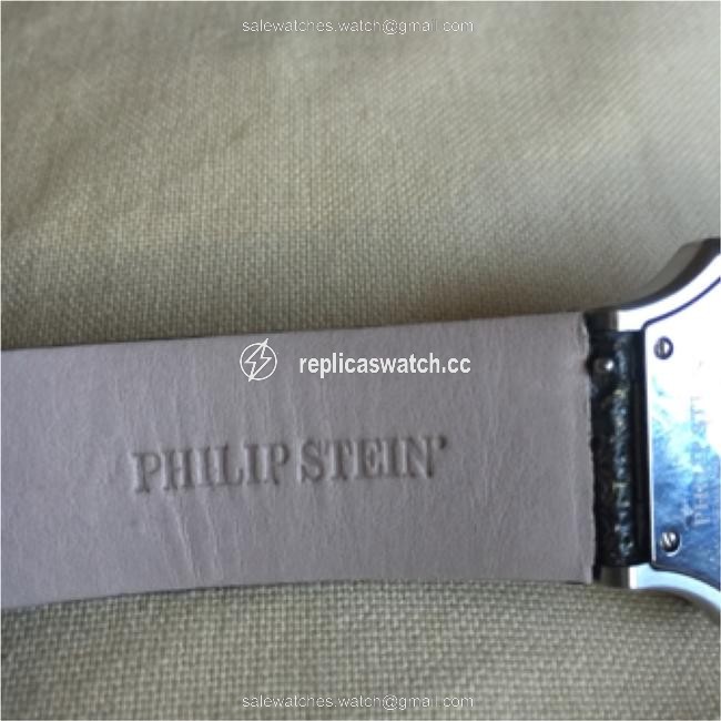 Philip Stein Gold Plated/Stainless/Black Dual Time Watch Philip Stein Gold Plated/Stainless/Black Dual Time Watch