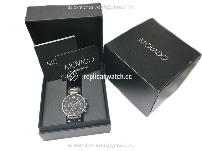 Movado Stainless Steel Mens Swiss Chronograph S.e. Pilot Watch Movado Stainless Steel Mens Swiss Chronograph S.e. Pilot Watch