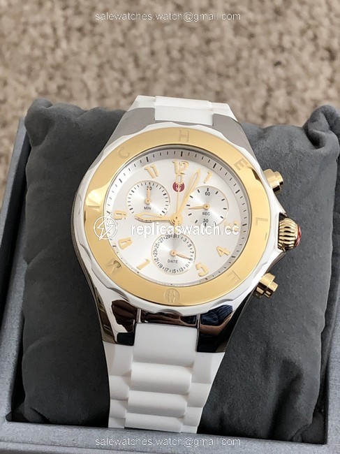 Michele Gold Jelly Rare Mww12f000056 Bean Watch Michele Gold Jelly Rare Mww12f000056 Bean Watch