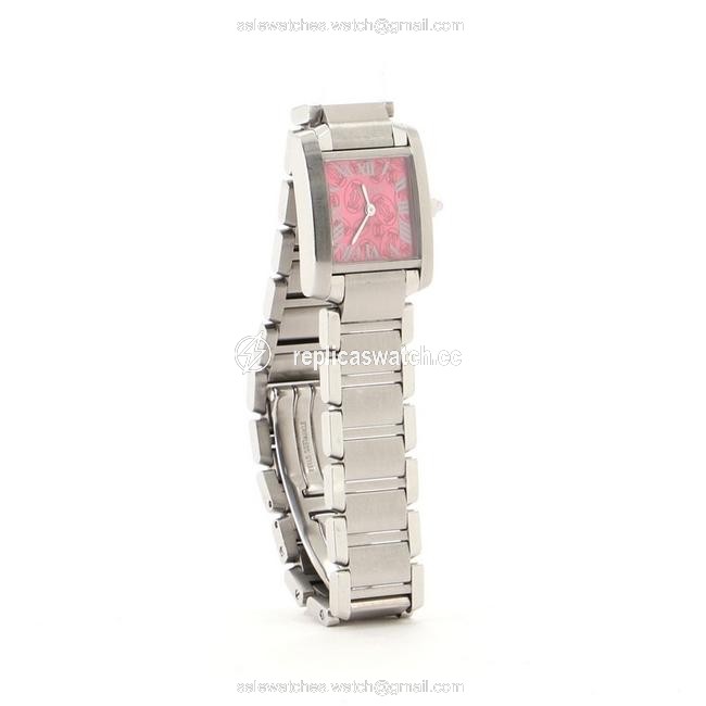 Cartier Silver Limited Edition Tank Francaise Quartz Stainless Steel 20 Watch Cartier Silver Limited Edition Tank Francaise Quartz Stainless Steel 20 Watch